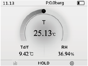 Handheld Dew Point Meter DT-8321 Operation Instructions with Figure 2