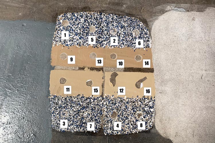Concrete Coating Adhesion Tensile Strength Test (ASTM D4541) with Figure 1