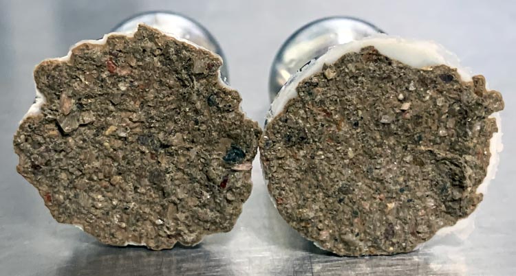 Concrete Coating Adhesion Tensile Strength Test (ASTM D4541) with Figure 4