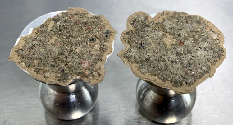 Concrete Coating Adhesion Tensile Strength Test (ASTM D4541) with Figure 5