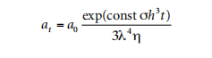 leveling equation