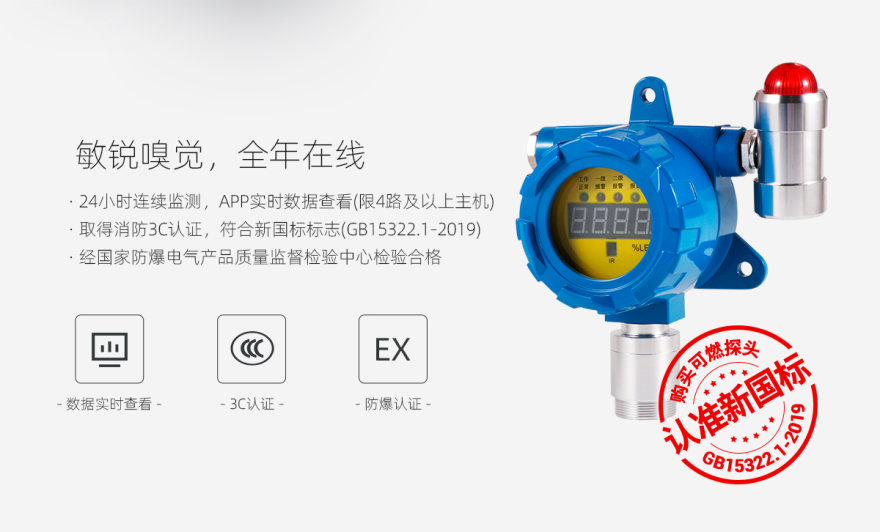 Baoshian GT-B60 Fixed Point Gas Detector Details Figure 1