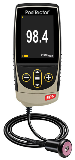 How does the digital roughness meter measure the concrete surface profile (CSP)? Picture 4
