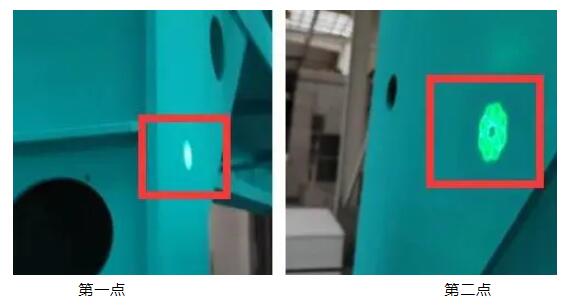 Picture 21 of the new scheme of non-contact film thickness measurement before the product enters the oven