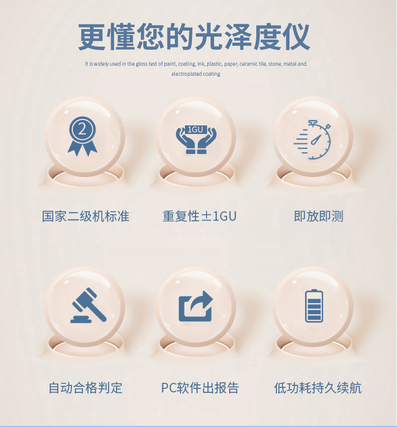 Domestic brand LS190 gloss meter details Figure 2