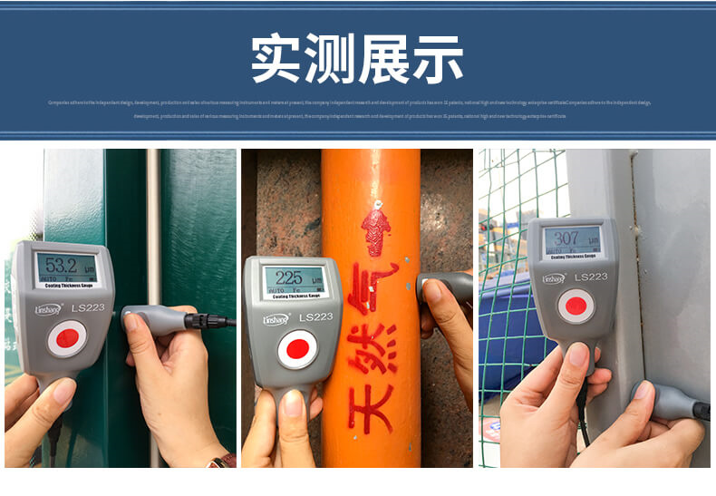 Linshang LS223 Coating Thickness Gauge Details Figure 3