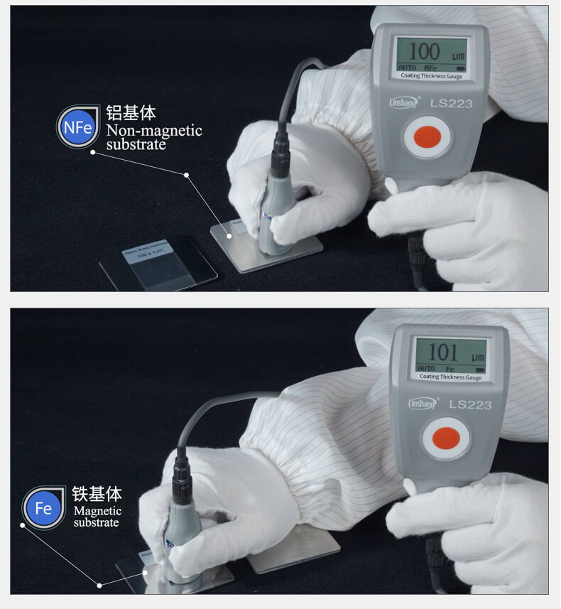 Linshang LS223 Coating Thickness Gauge Details Figure 8