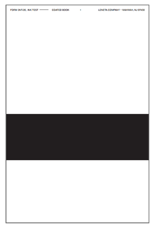 LENETA 3NT-35 matte coated book printing ink scratch-off paper Details Figure 1