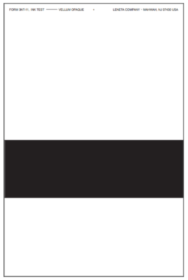 LENETA 3NT-11 Kraft Paper Opaque Printing Ink Scratch Sample Details Figure 1