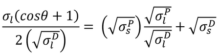 Equations for the Owens-Wendt-Rabel & Kaelble model