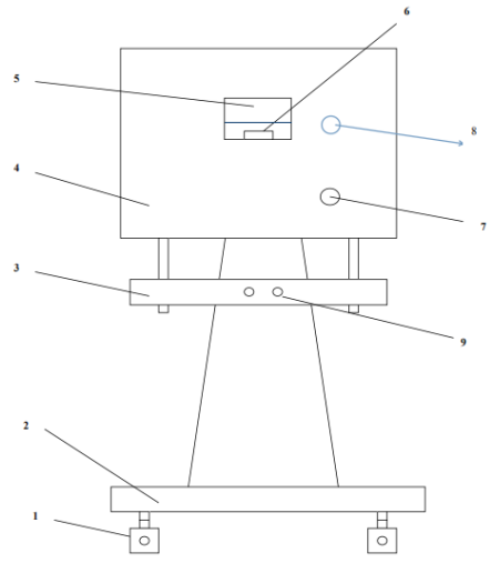 Chinese brand NBC-TL-500 bag fatigue testing machine 500MM details picture 1