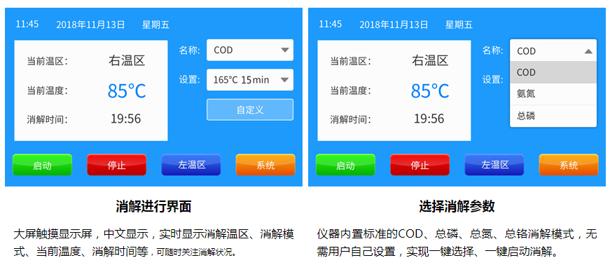 Details of Tongao Technology TRD-30S Multifunctional Intelligent Dual Temperature Zone Digester