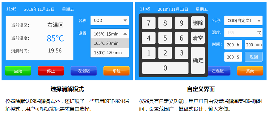 Details of Tongao Technology TRD-30S Multifunctional Intelligent Dual Temperature Zone Digester Figure 2