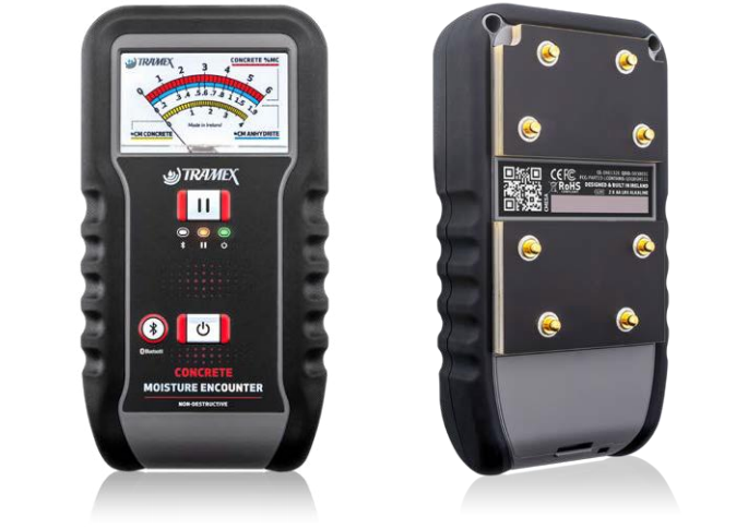 Tramex CME5 Concrete Moisture Content Tester Details Figure 1