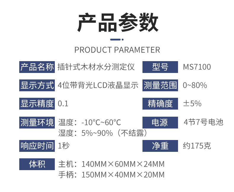 Qingdao Tuoke MS7100 Wood Moisture Meter Details Figure 7