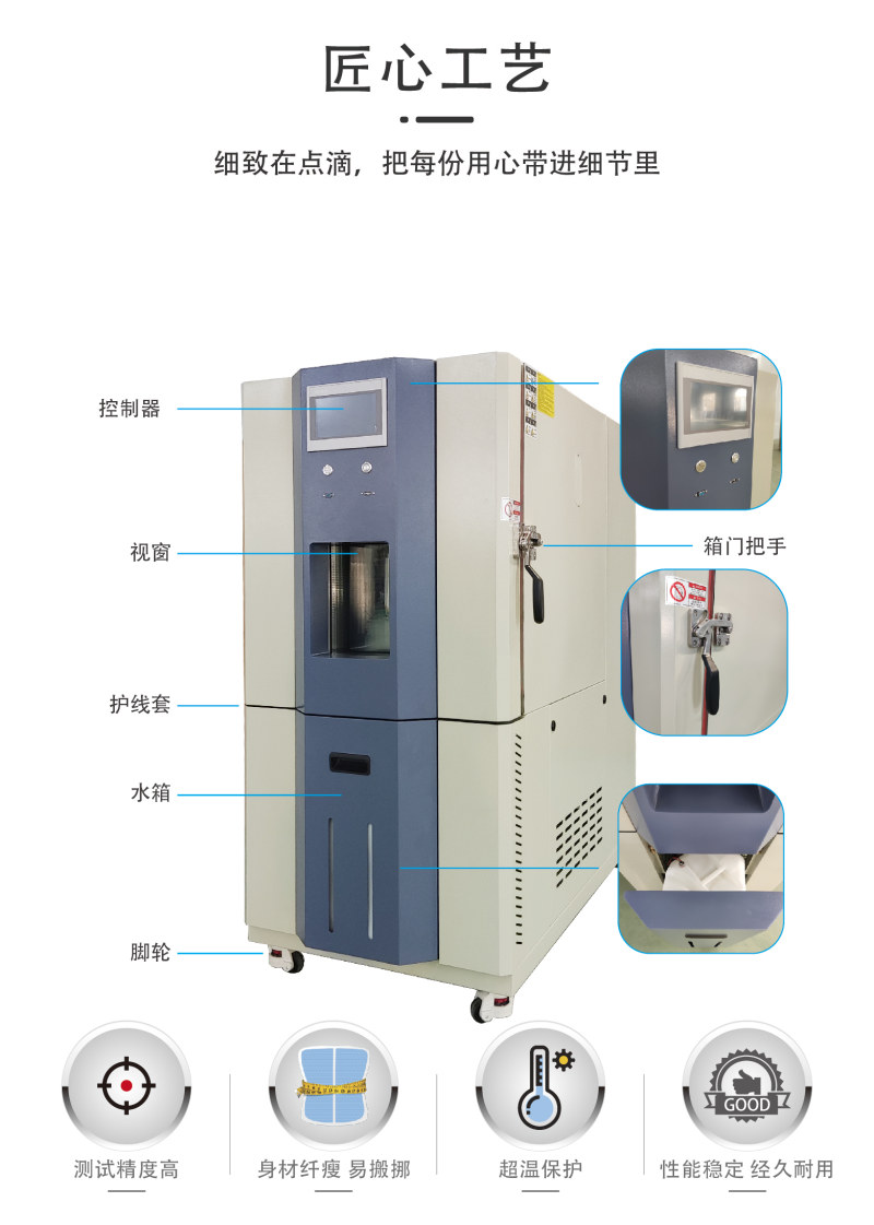 HIYODA QT-E702-408K40 Programmable Constant Temperature and Humidity Test Chamber Details Figure 2