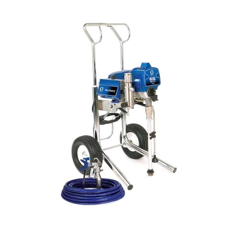 The relationship between the Spray Gun caliber of the electric airless sprayer, the viscosity of the paint, and the type of coating is shown in Figure 1