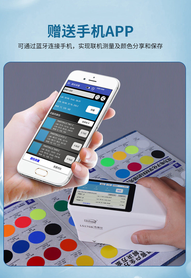 Details of the LS176B Colorimeter on the forest 12