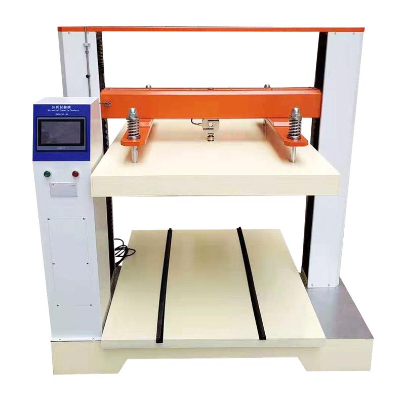 Compression test - measure the compressive strength of the box with Figure 3