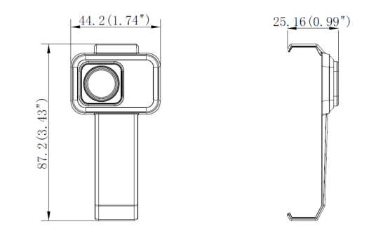 Haikang Weiying HM-4201-MACRO Pocket Thermography Thermal Imager Macro Lens Details Figure 1
