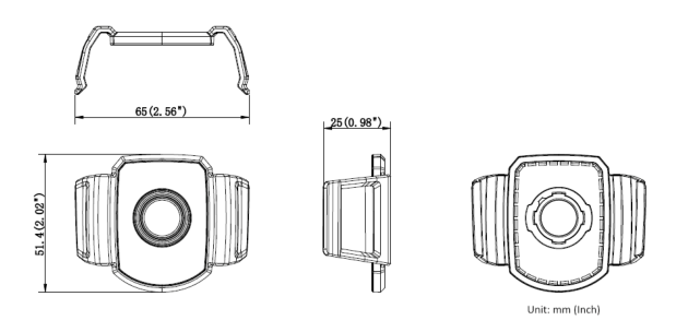 Hikvision Weiying HM-5201-LENS handheld temperature measurement lens details Figure 1