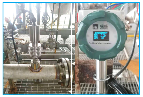 Rayfont RFND-50A Online Vibration Viscometer Application Scenario 1