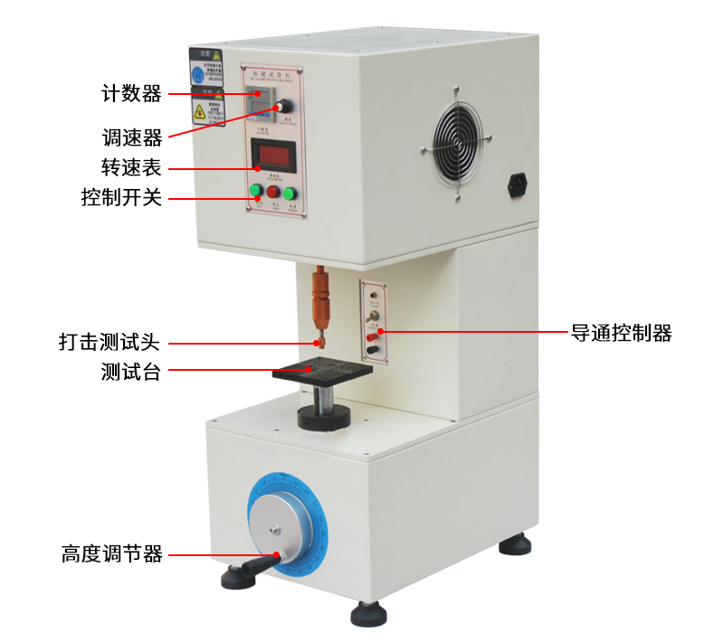 Chinese brand NBC-5617A three-axis button Life Cycle Tester details Figure 1