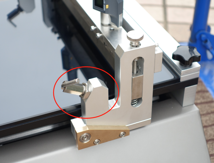 Film coating machine snap-on design