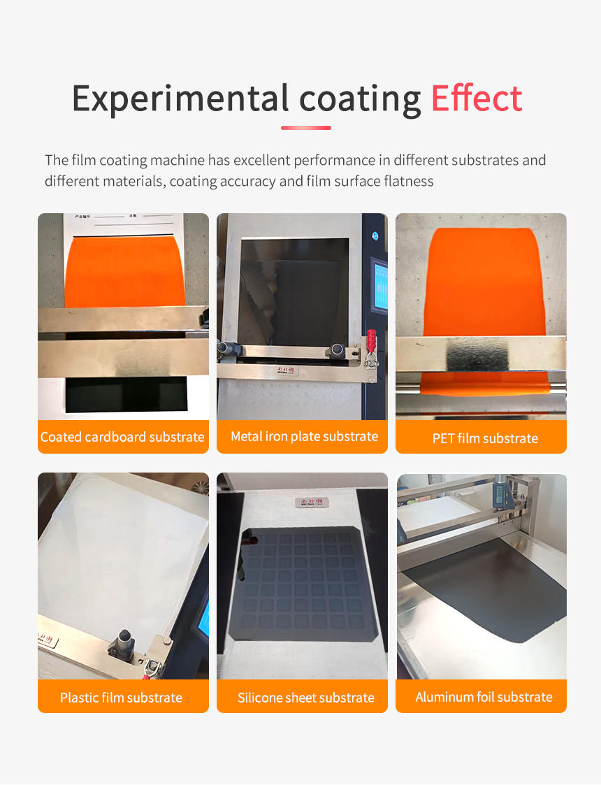 China UV curing Automatic Film Applicator TBJ-X2-DJ18 Removable drawdown blade bar vacuum adsorption coater Figure 9