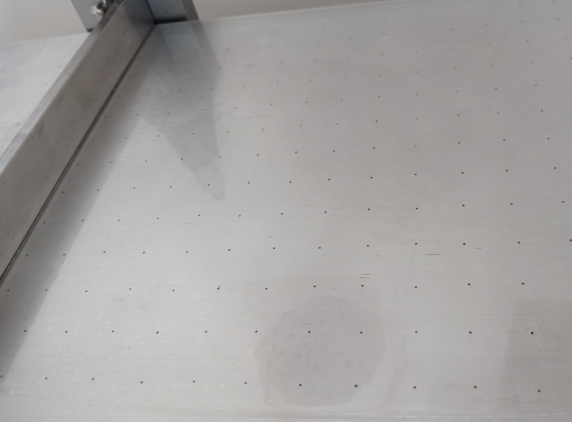 The film is coated with an adhesive