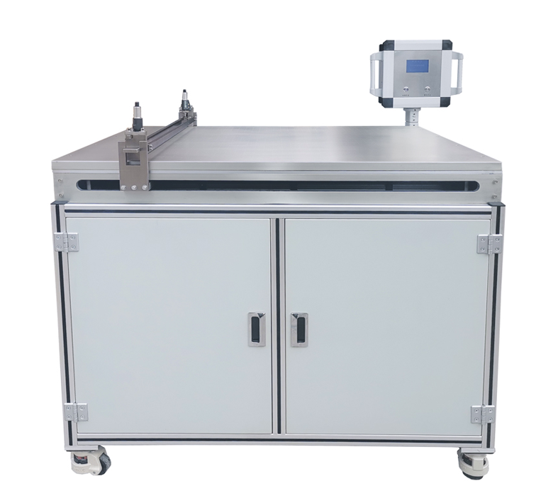 CHINA TBJ-B2-DJ14 metering rod & drawdown blade Floor type automatic feeding Film Applicator Coating size 600 * 1000mm Figure 1