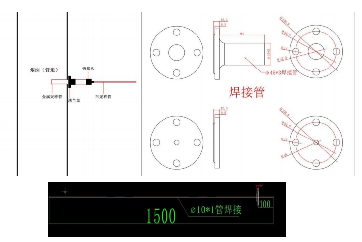 Details of the SK-7500-LEL-BY LEL online monitoring system Figure 2