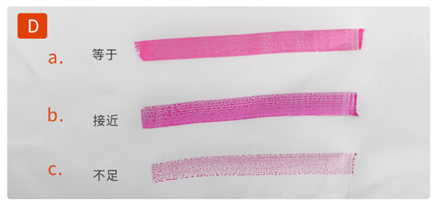 The application of dyne pen in the determination of surface tension of materials is full of Figure 1