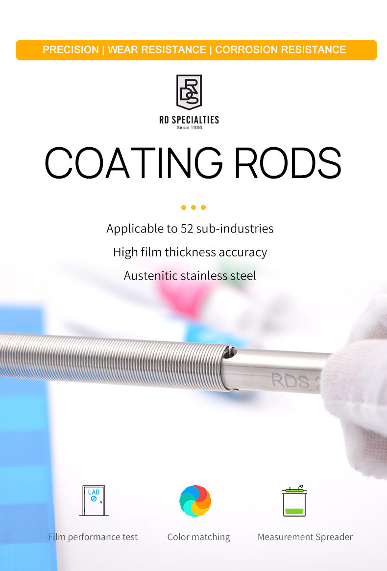 RDS 30 #1/2 "inks scraper film thickness 68.6μm Wire diameter 0.76mm Figure 1