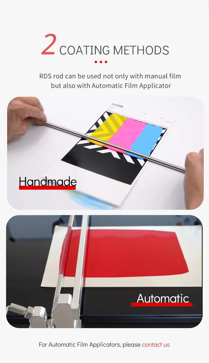 RDS 30 #1/2 "inks scraper film thickness 68.6μm Wire diameter 0.76mm Figure 6