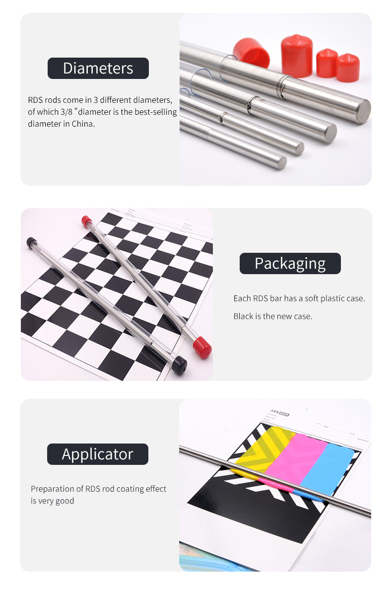 RDS 30 #1/2 "inks scraper film thickness 68.6μm Wire diameter 0.76mm Figure 9