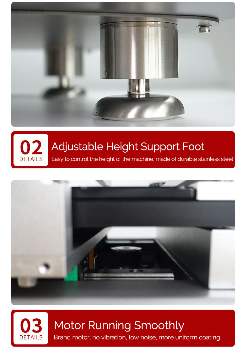 HuiNuo TM1000/05 Bar Coater Small Lab Film Applicator Effective coating Area 500 * 800mm Figure 8