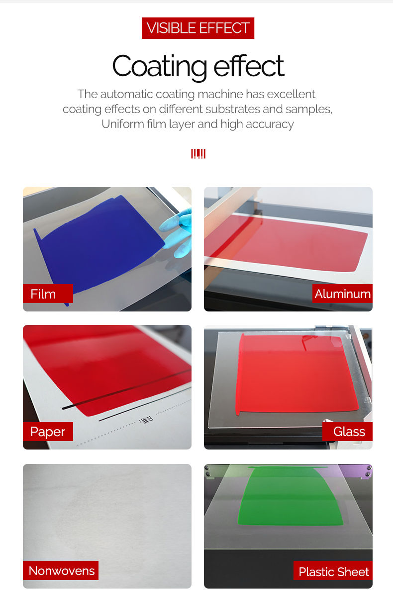 HuiNuo TM1000/04 bar Automatic Film Applicator Coating size 500 * 1000mm Figure 10