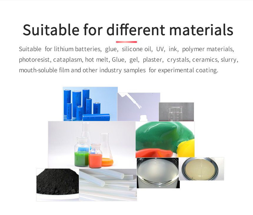  CHINA TBJ-X2-DJ16 Removable drawdown blade bar Vacuum adsorption Small Film Applicator Effective area 300 * 600mm Figure 5