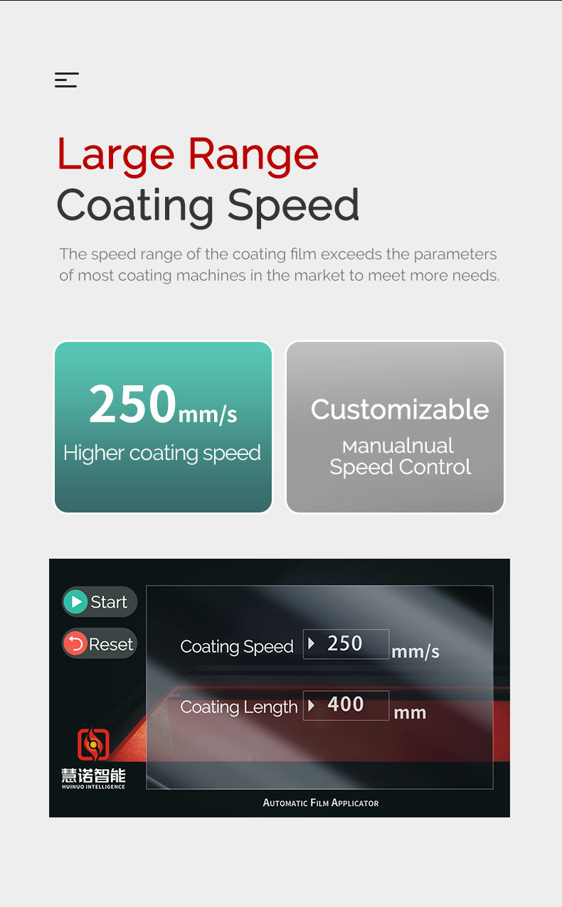 HUINUO  TM3000 high-precision wire rod drawdown blade coater Figure 6