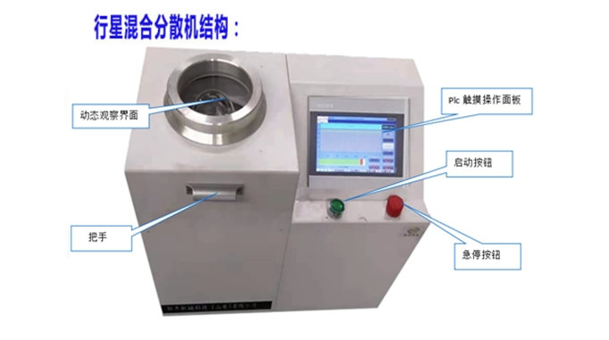 Xinlint YJX150 planetary mixing and dispersing machine details 1