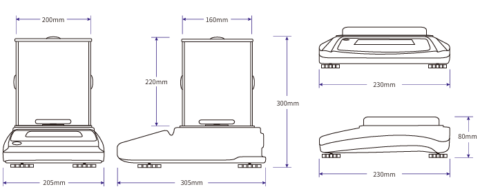 Dimensional drawings