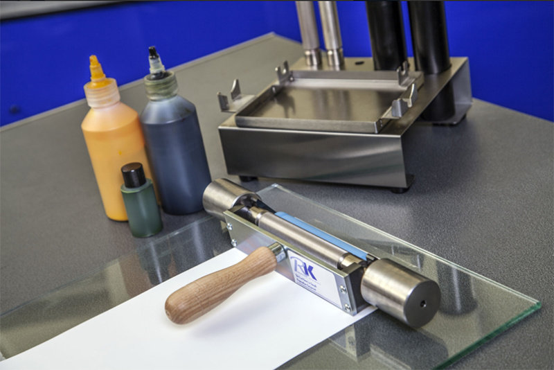 RK KLOX.02.S manual Ink Proofer set flexographic ink proofing tool 140lpi-200lpi anilox roller Figure 2