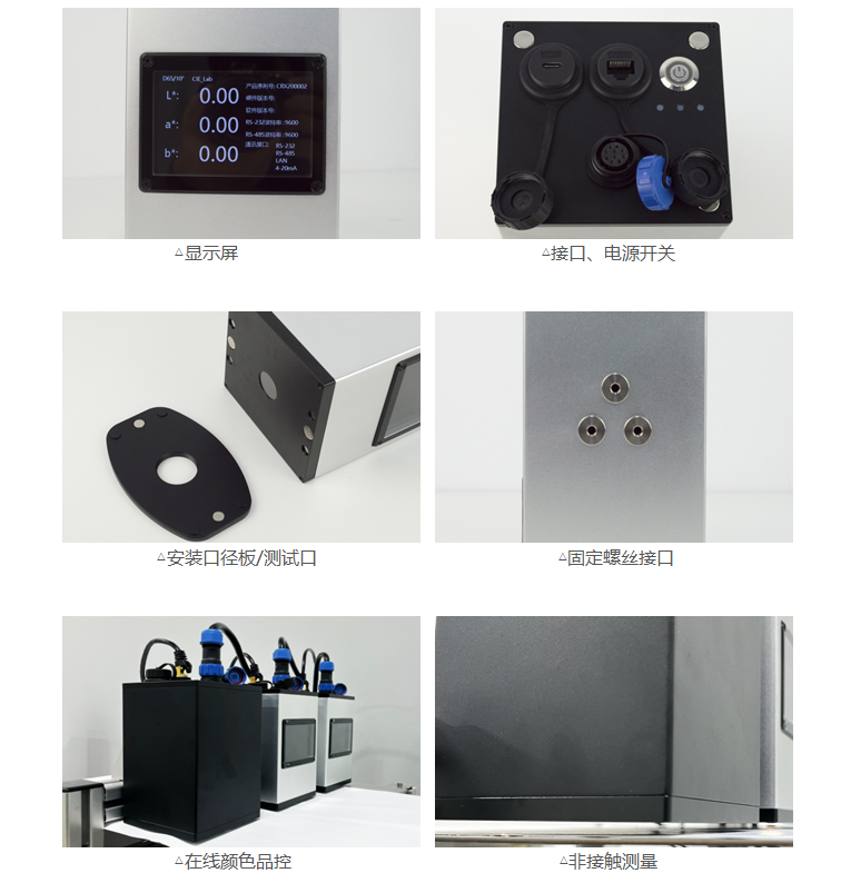 Detail of the CRX-66 non-contact Spectrophotometer  Figure 1