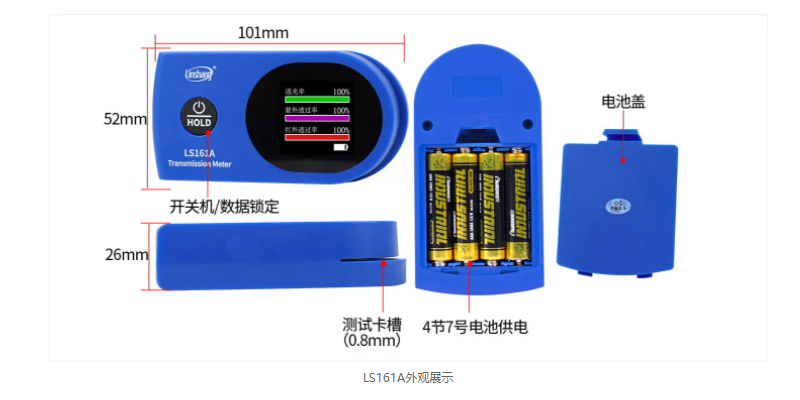 Details of LS161A solar film Tester in the forest Figure 1