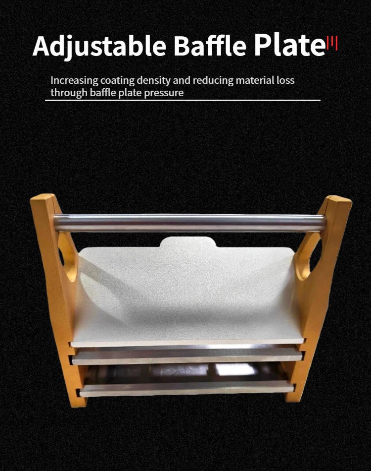 HuiNuo KTQ-150-2S digital display Micrometer Applicator (Dual Blade) drawdown blade removable and easy to clean 150mm Figure 6