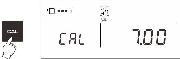 Calibration shows 1