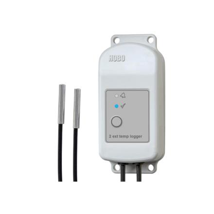 ONSET HOBO MX2303 Temperature Logger, Bluetooth Wireless Dual External Sensor Weatherproof