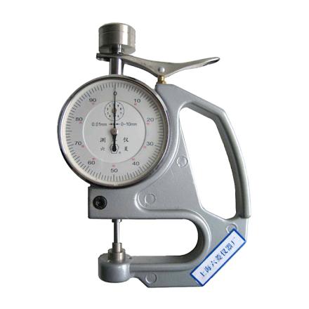 LIULING CH-10-A Hand rubber thickness Gauge Dial large span measurement