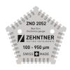 Zehntner ZND2052 Wet Film Comb Wet Film Thickness Gauge